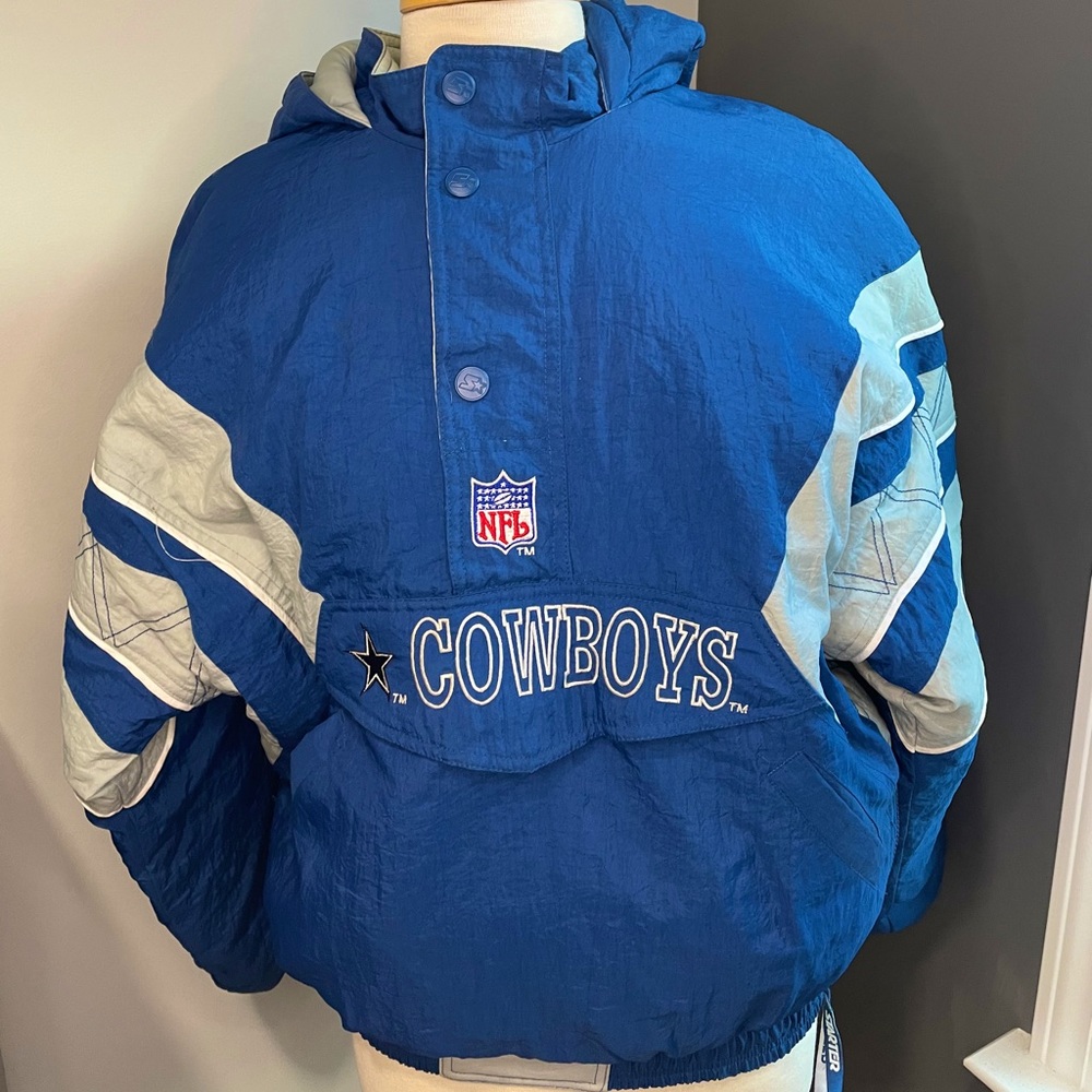 Vintage 90s Dallas Cowboys Insulated Jacket